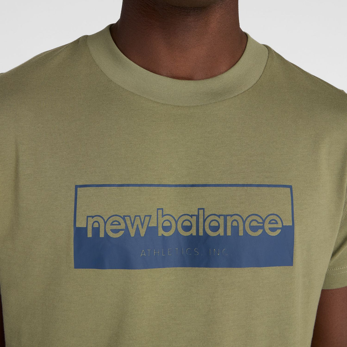 New Balance Men's Rectangular Logo T-Shirt-4