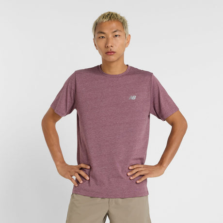 New Balance Men's Sport Essentials Heathertech T-Shirt-1