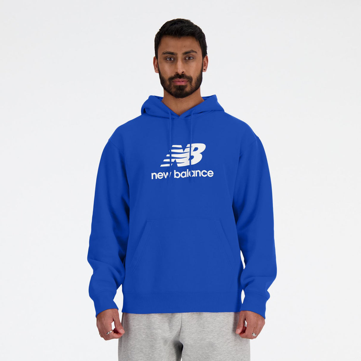 New Balance Men's Sport Essentials French Terry Logo Hoodie-2