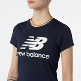 New Balance Women's Essentials Stacked Logo Tee-6