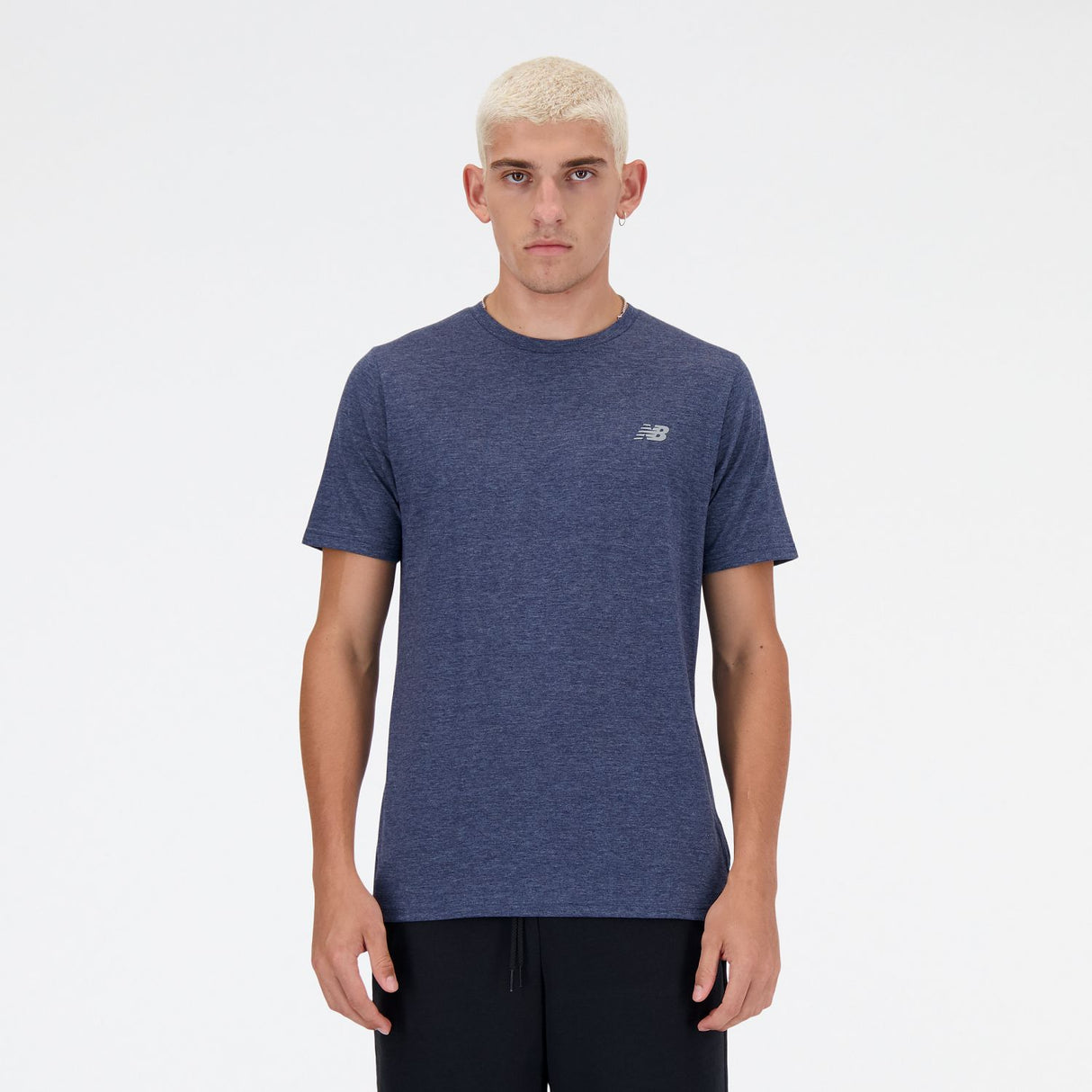 New Balance Men's Sport Essentials Heathertech T-Shirt-1