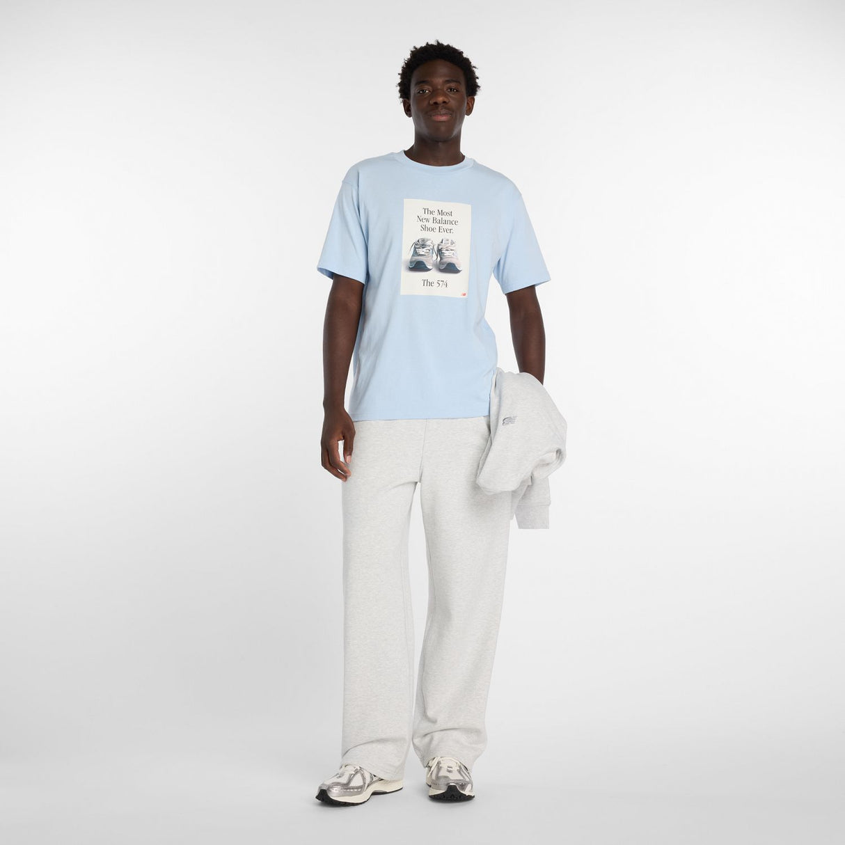 New Balance Men's 574 Ad T-Shirt-1