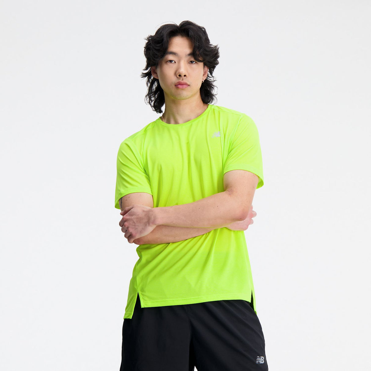 New Balance Men's Accelerate Short Sleeve-3