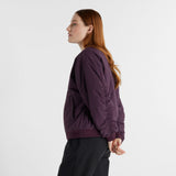 New Balance Women's Linear Heritage Woven Bomber Jacket-4