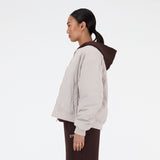 New Balance Women's Linear Heritage Woven Bomber Jacket-2