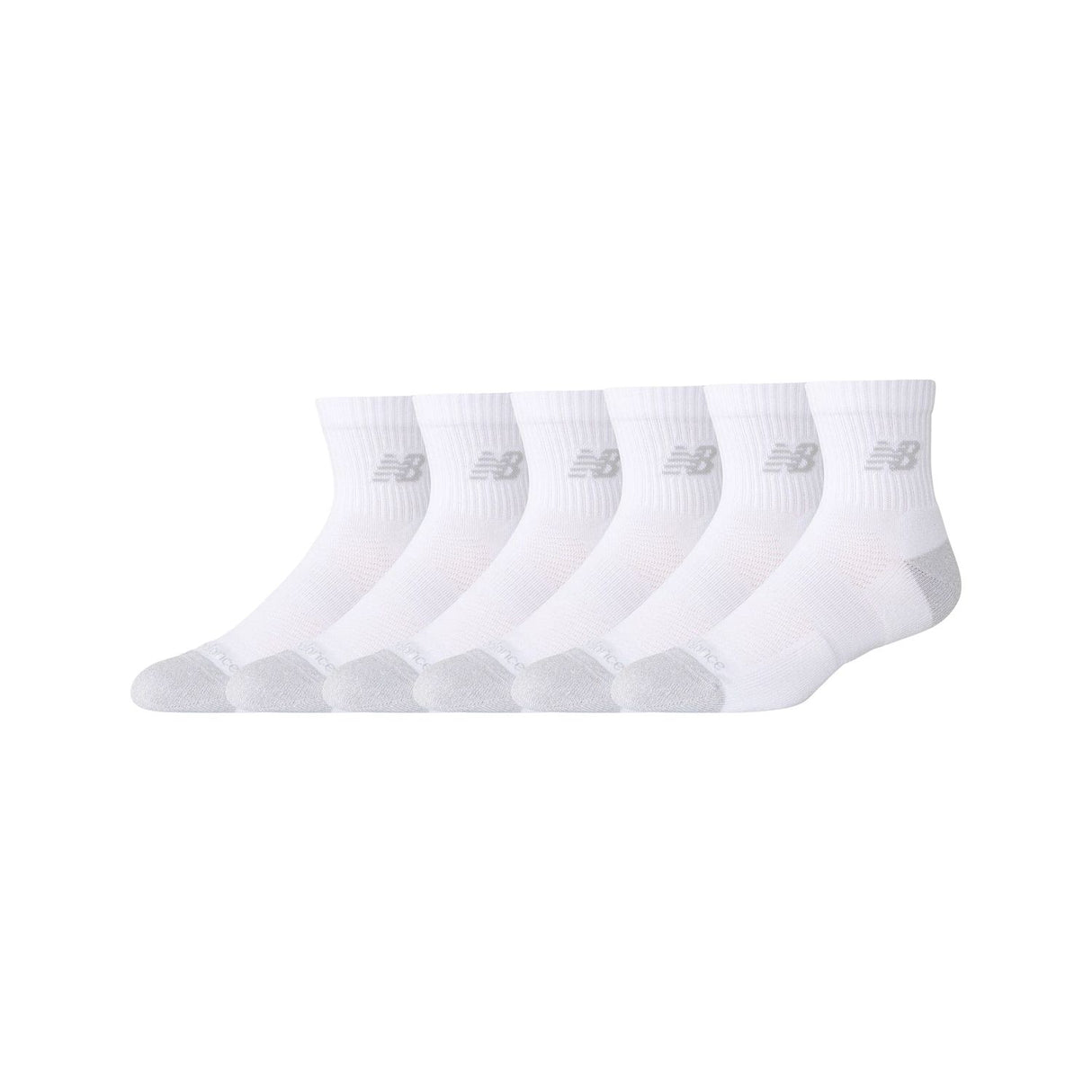 New Balance Youth Active Crew Socks 6 Pack-1