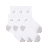 New Balance Youth Active Crew Socks 6 Pack-3