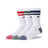 New Balance Active Lifestyle Striped Crew Socks 3 Pack-1
