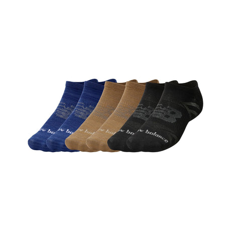 New Balance Flat Knit No Show Socks 6 Pack-1