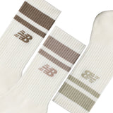 New Balance Everyday Stripe Midcalf 3 Pair-3