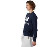 New Balance Men's Essentials Stacked Logo Crew-4