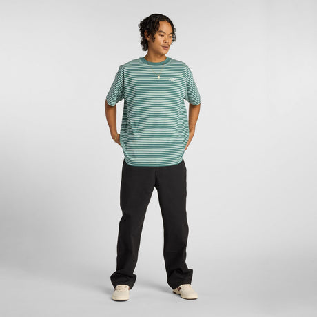 New Balance Men's Numeric Thin Stripe T-Shirt-1