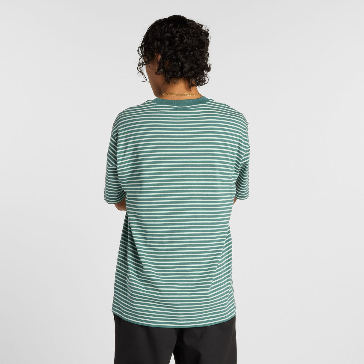 New Balance Men's Numeric Thin Stripe T-Shirt-5