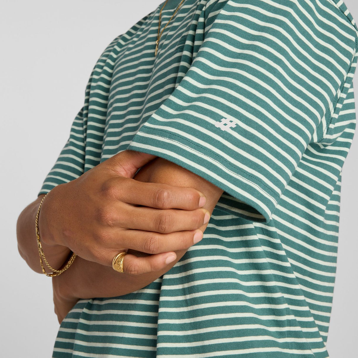 New Balance Men's Numeric Thin Stripe T-Shirt-8