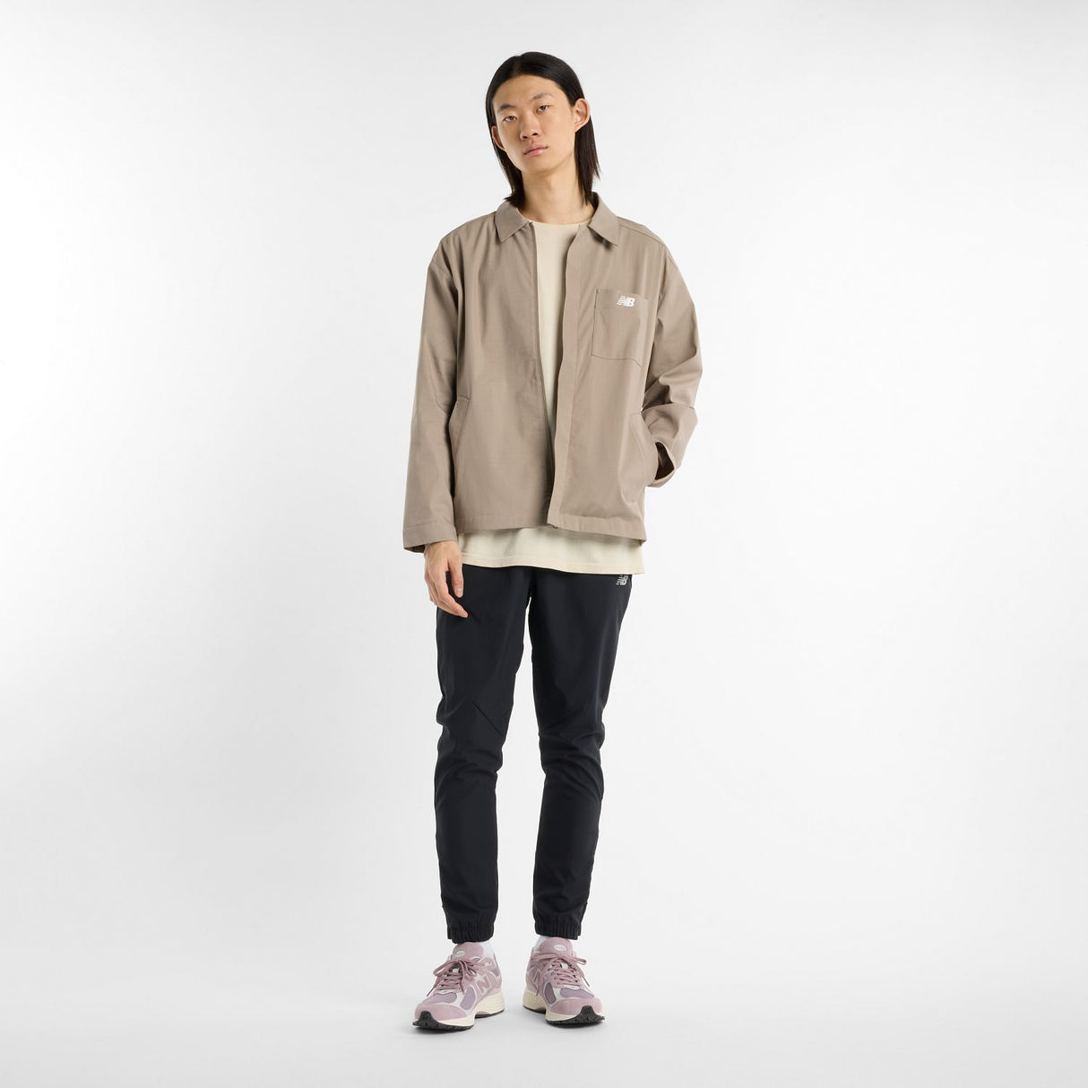 New Balance Men's Coaches Twill Jacket-1
