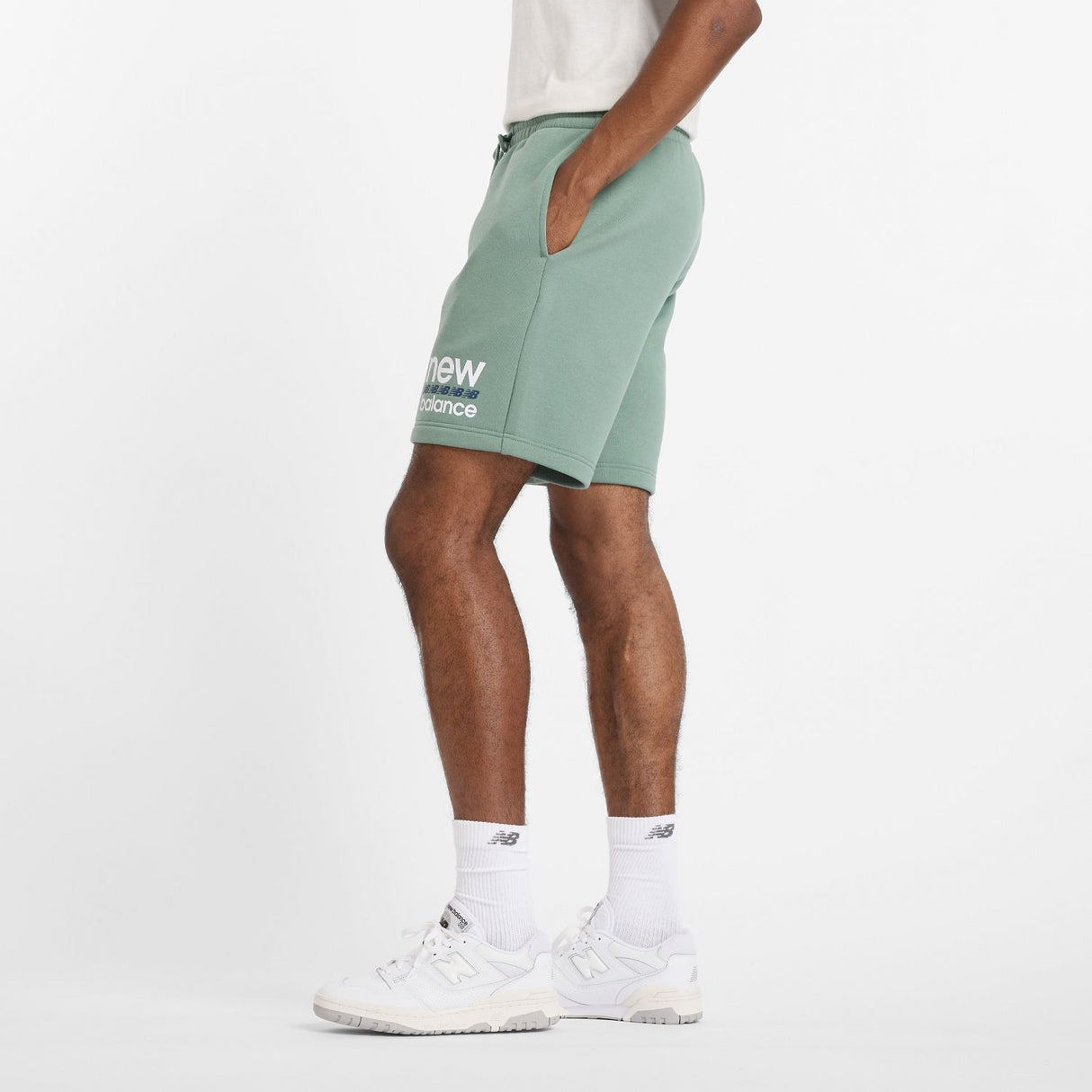 New Balance Men's Sport Graphic Fleece Short-2