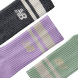 New Balance Essentials Line Midcalf Socks 3 Pack-2