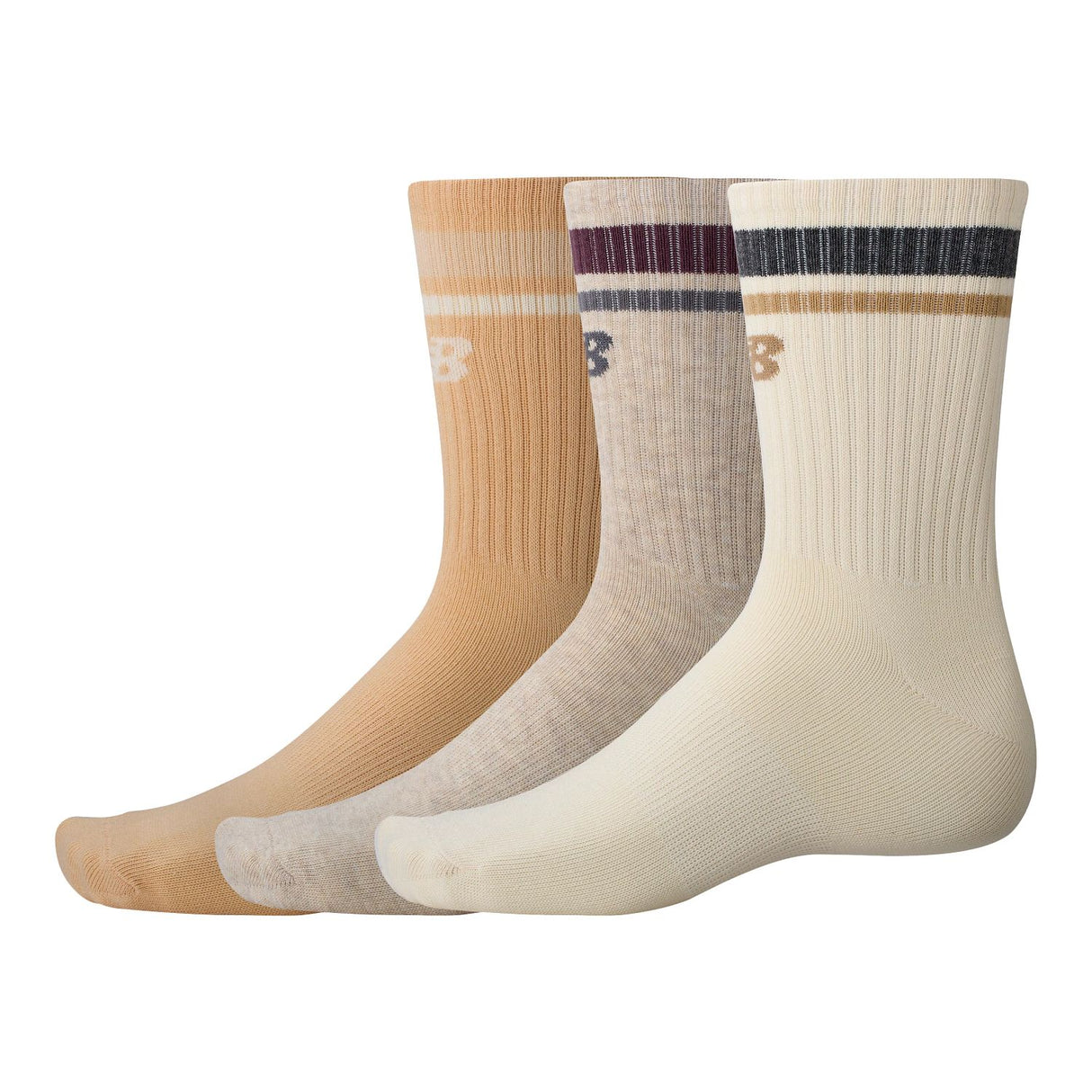 New Balance Essentials Line Midcalf Socks 3 Pack-1