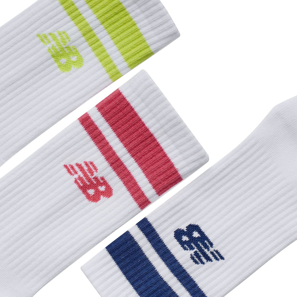 New Balance Essentials Line Midcalf Socks 3 Pack-3