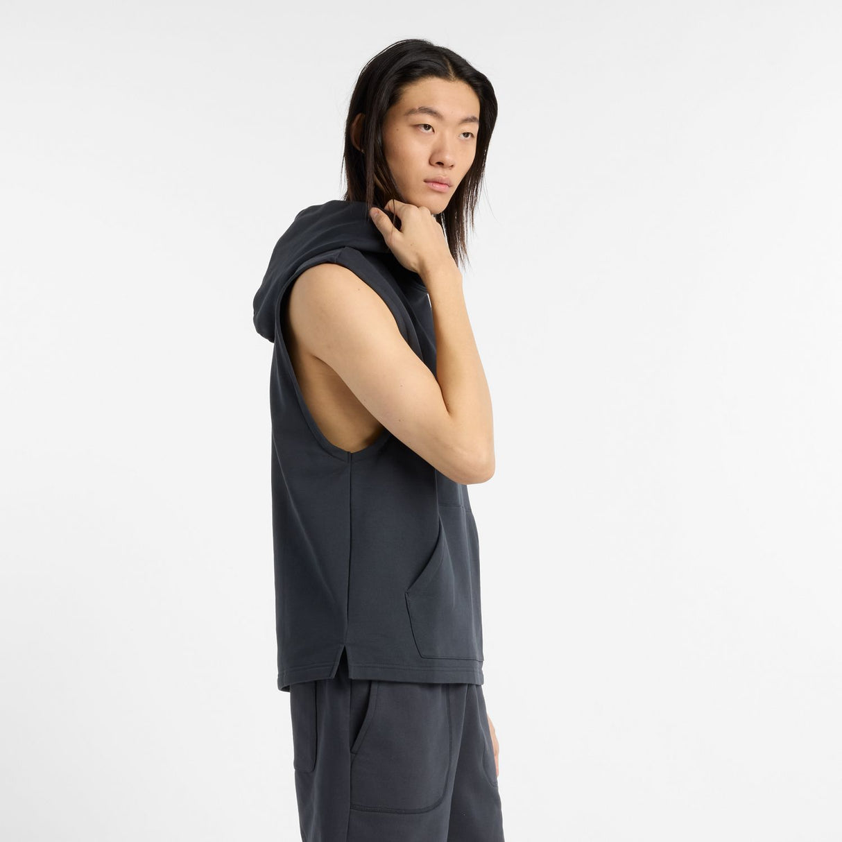 New Balance Men's Shohei Signature Sleeveless Hoodie-2