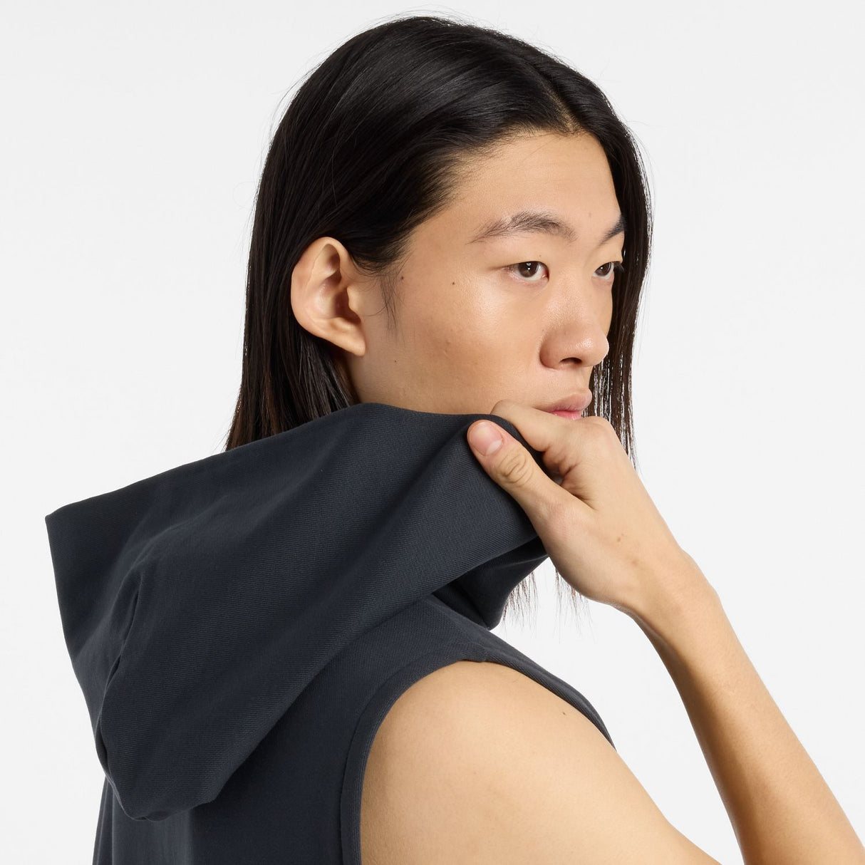 New Balance Men's Shohei Signature Sleeveless Hoodie-6