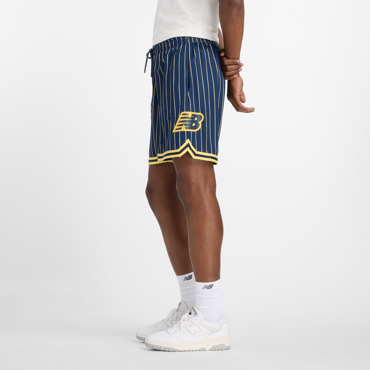 New Balance Men's Hoops Printed Mesh Short-4