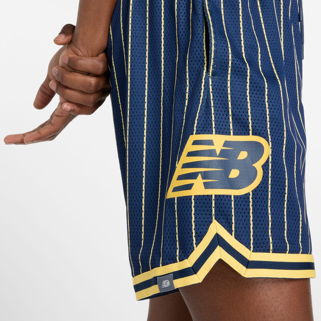 New Balance Men's Hoops Printed Mesh Short-7