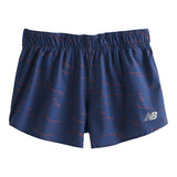 New Balance Women's RC Printed Short 3-1