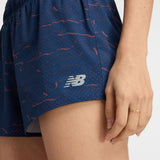 New Balance Women's RC Printed Short 3-10