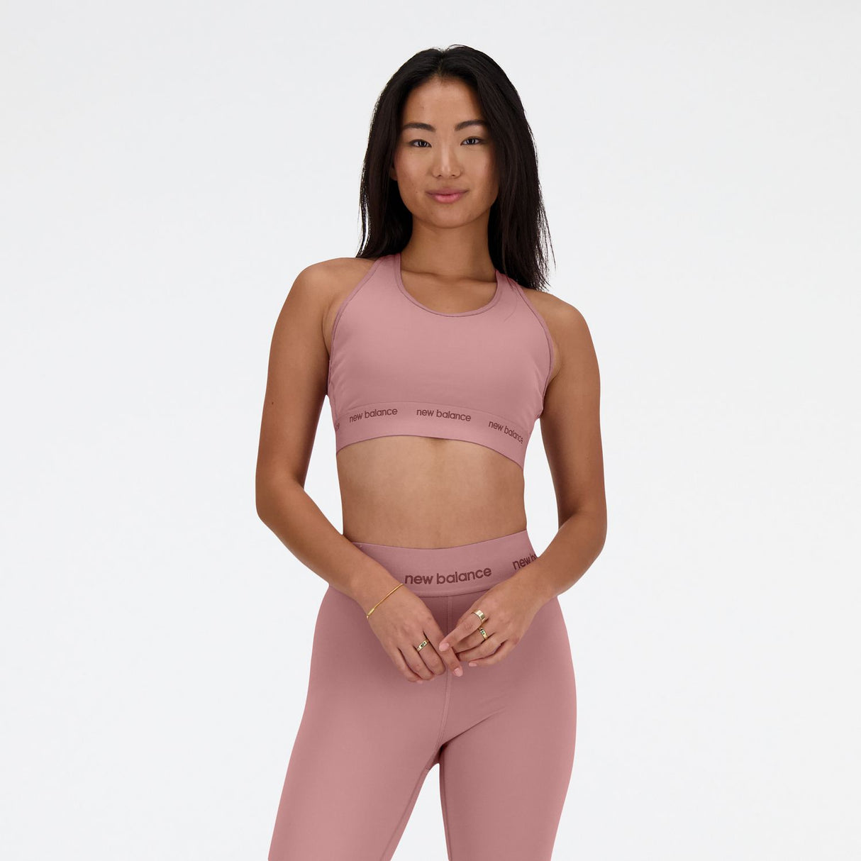 New Balance Women's Sleek Medium Support Sports Bra-2