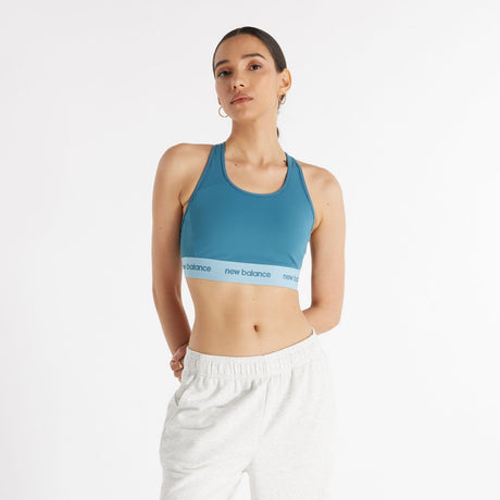 New Balance Women's Sleek Medium Support Sports Bra-1