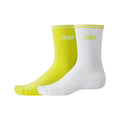 New Balance Running Stripe Midcalf Socks 2 Pairs-1