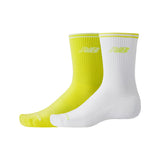 New Balance Running Stripe Midcalf Socks 2 Pairs-1