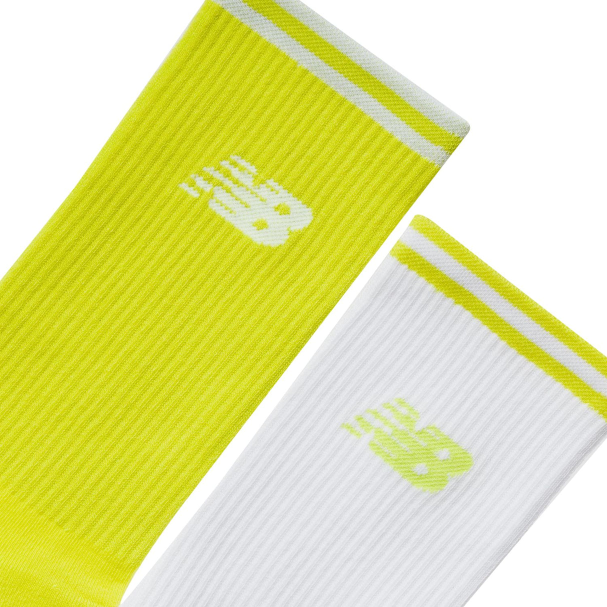 New Balance Running Stripe Midcalf Socks 2 Pairs-3