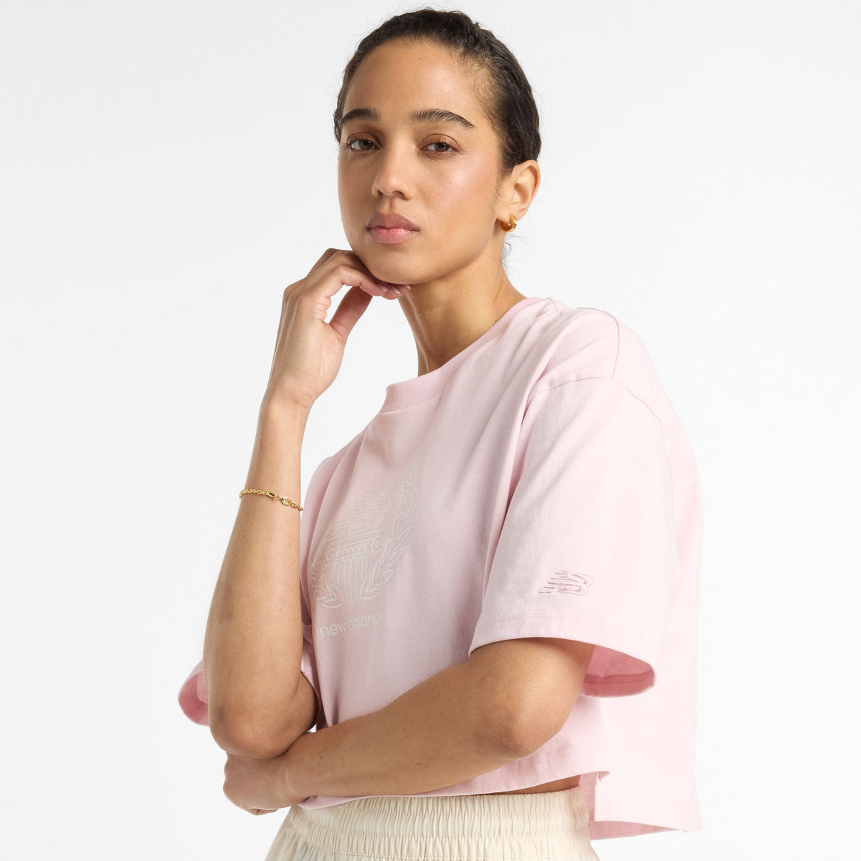 New Balance Women's NB X Debut Sculpture T-Shirt-2