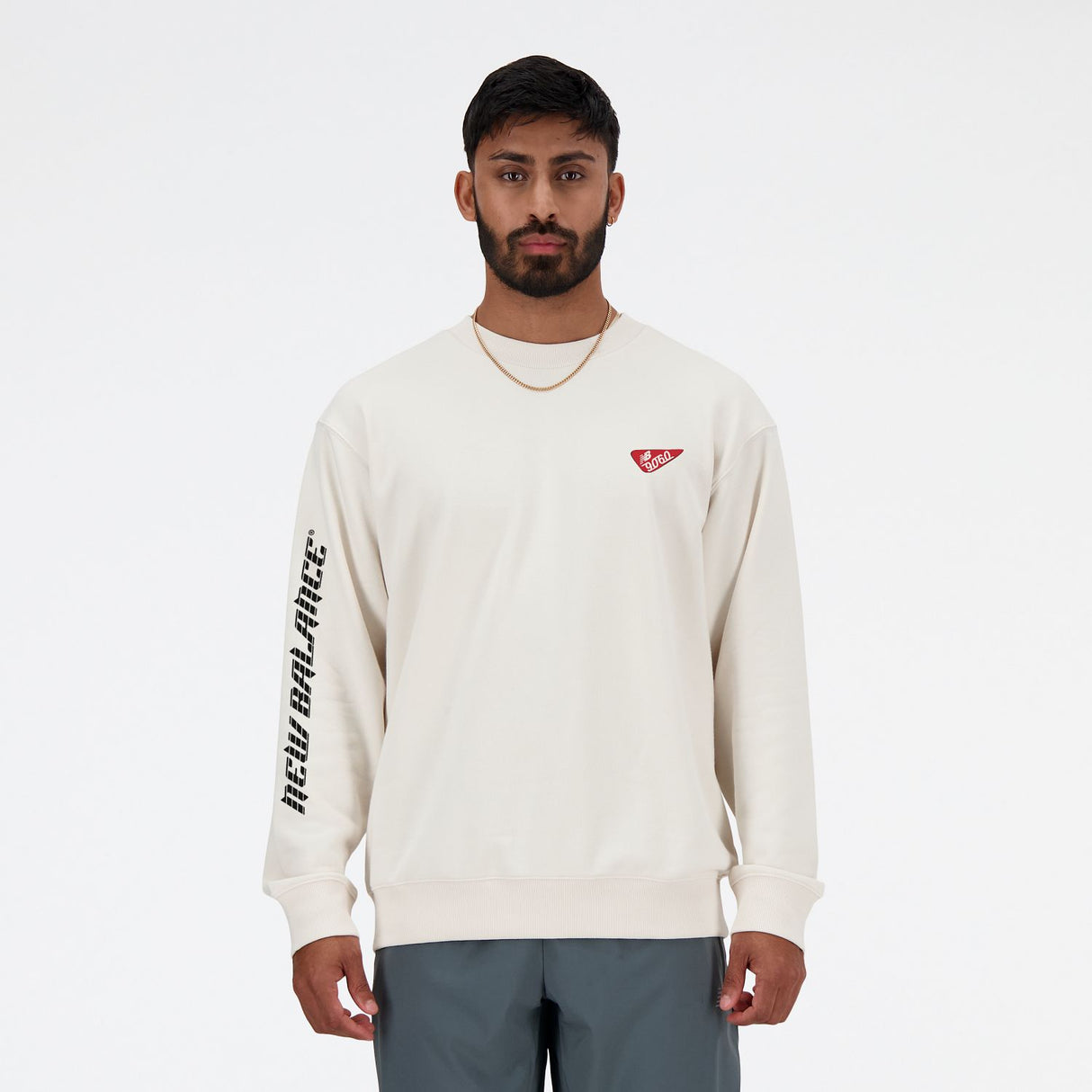 New Balance Men's 9060 Sole Print Long Sleeve T-Shirt-1