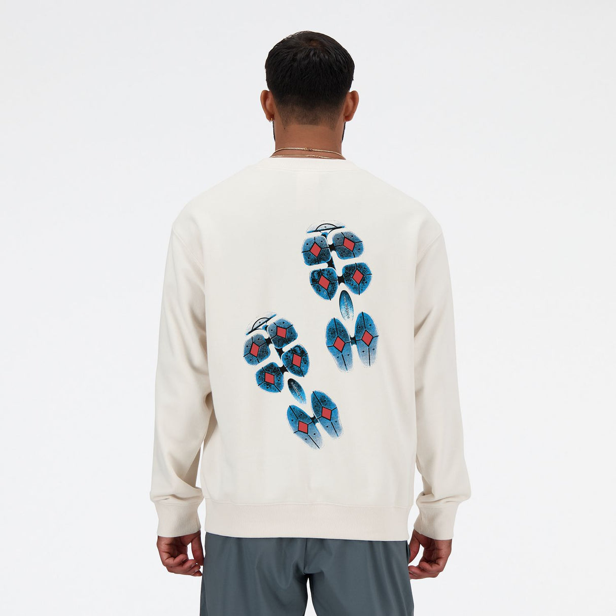 New Balance Men's 9060 Sole Print Long Sleeve T-Shirt-3
