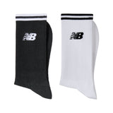New Balance Running Stripe Midcalf Socks 2 Pairs-2