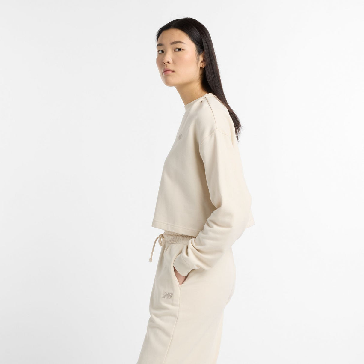 New Balance Women's Coastal Fleece Crew-4