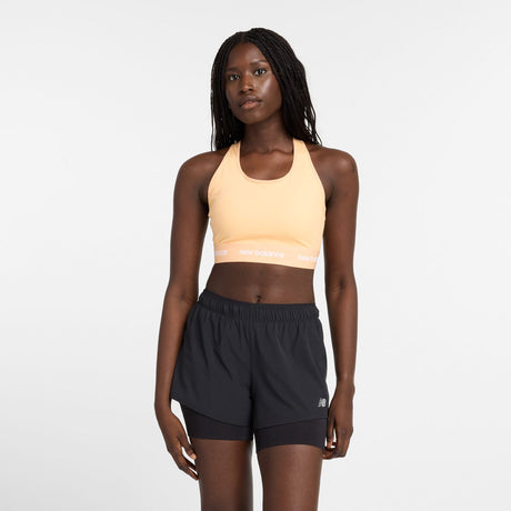 New Balance Women's Sleek Medium Support Sports Bra-1