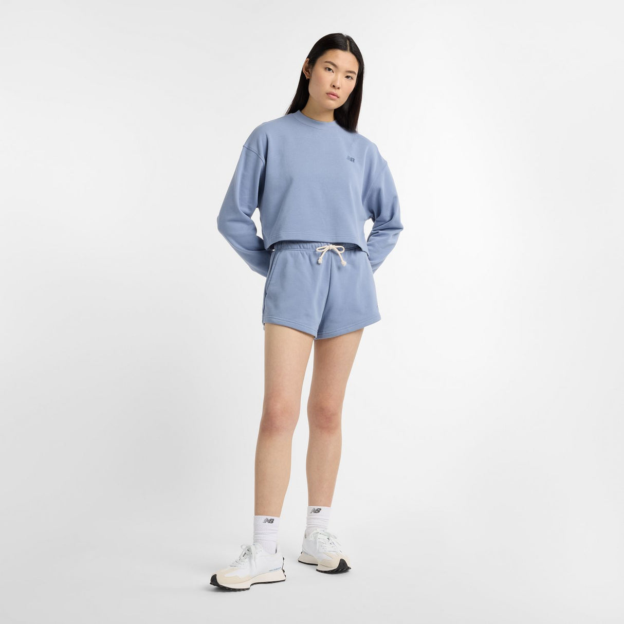 New Balance Women's Coastal Fleece Crew-1