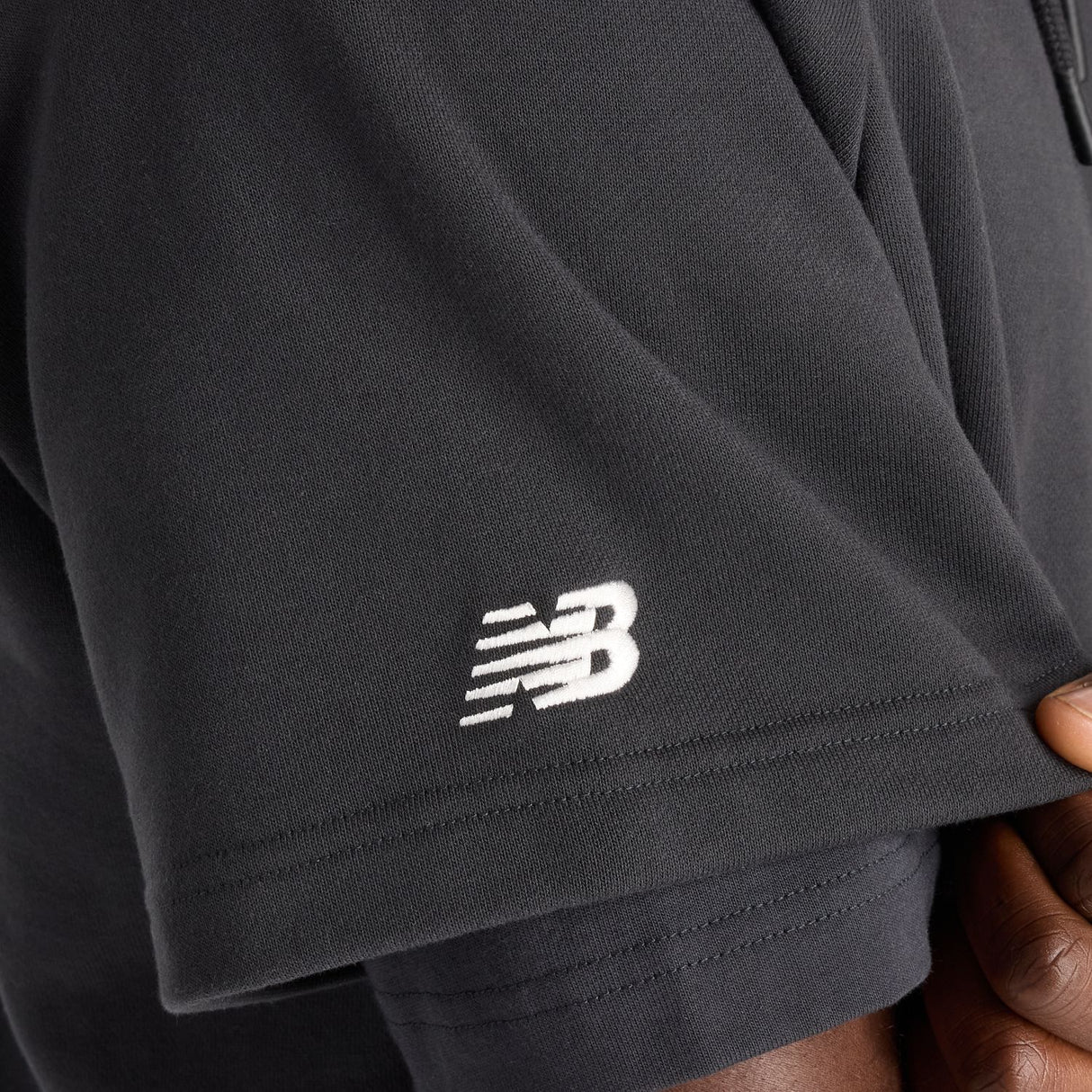 New Balance Men's Ohtani Short Sleeve French Terry Hoodie-9