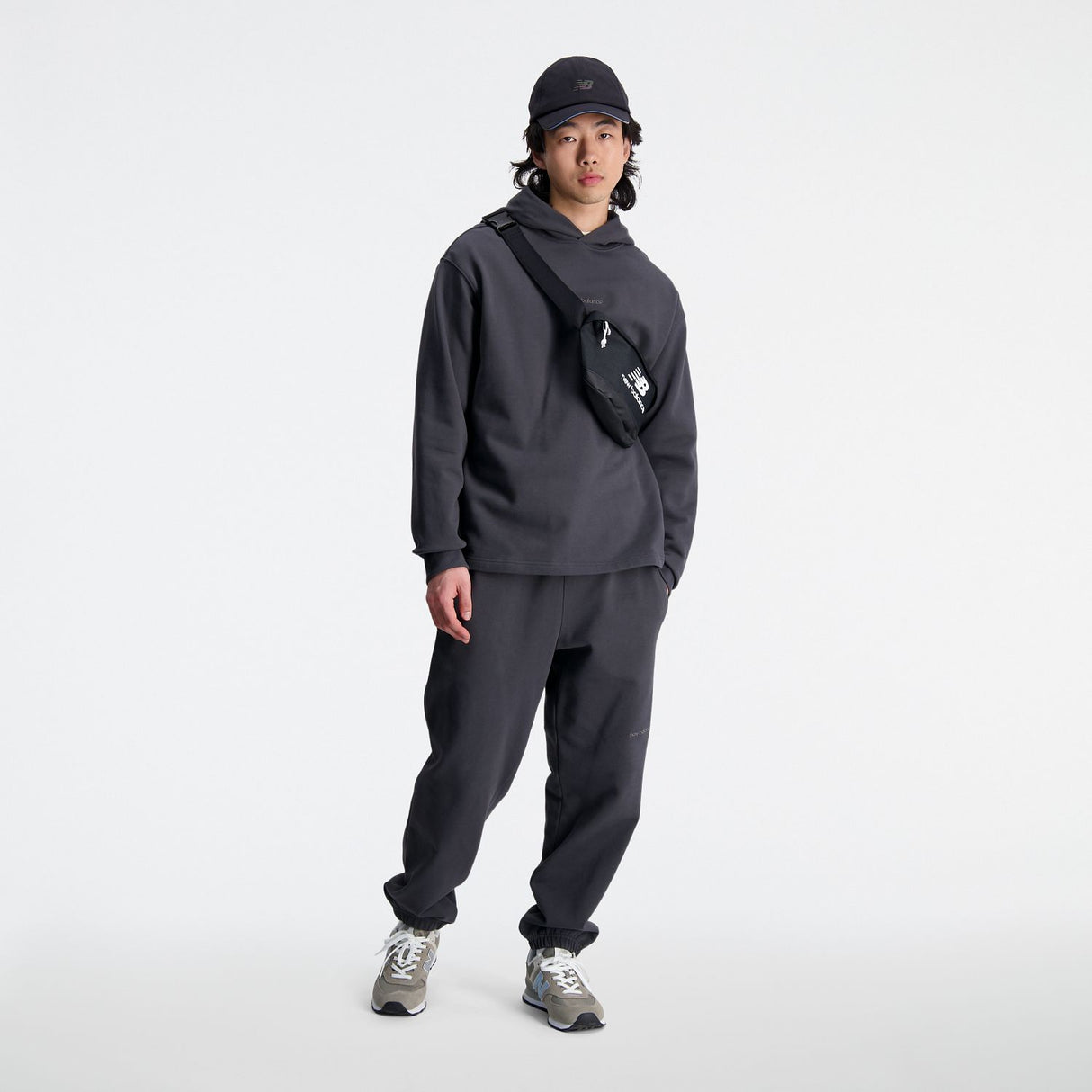 New Balance Men's Athletics Linear Fleece Top-2