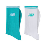 New Balance Running Stripe Midcalf Socks 2 Pairs-2