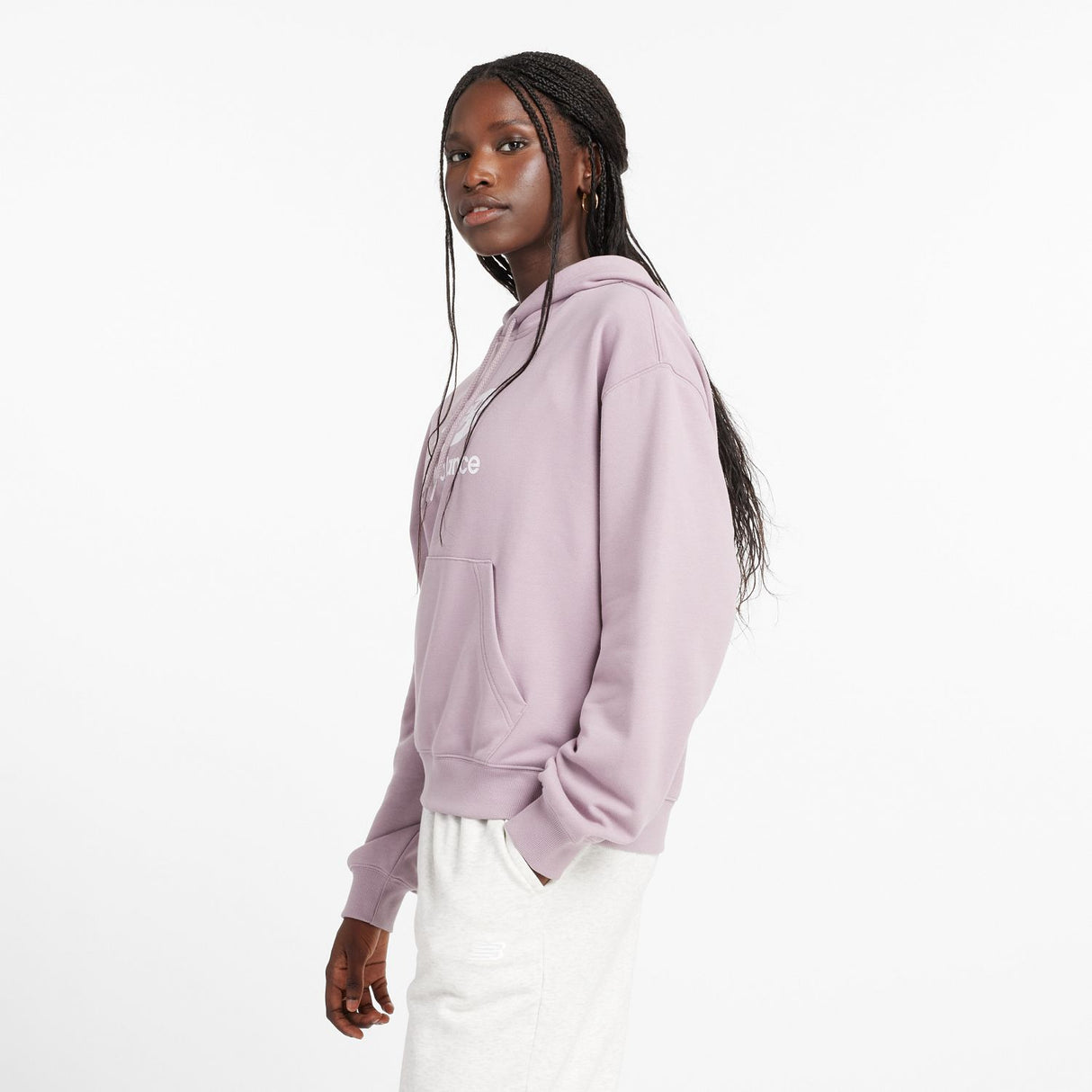 New Balance Women's Sport Essentials French Terry Logo Hoodie-2