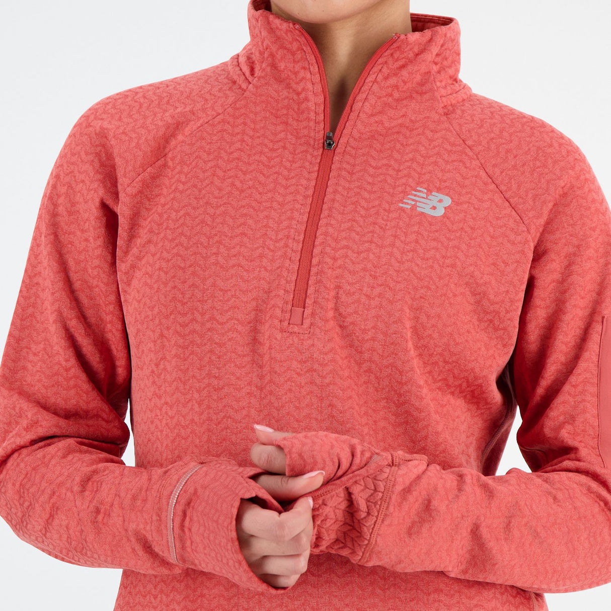 New Balance Women's Heat Grid Half Zip-4