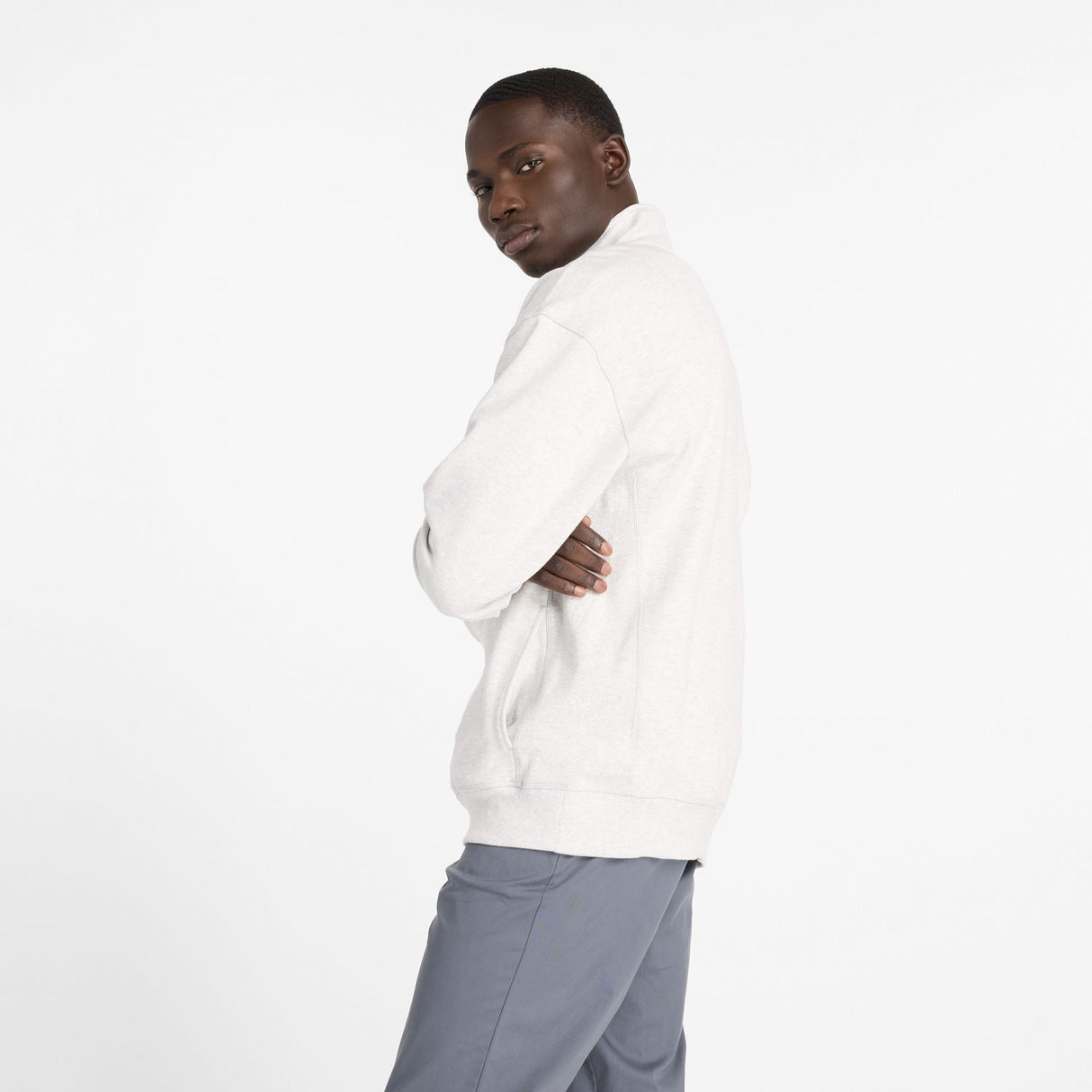 New Balance Men's Athletics Fleece 1/2 Zip-4