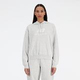 New Balance Women's Sport Essentials Fleece Logo Hoodie-2
