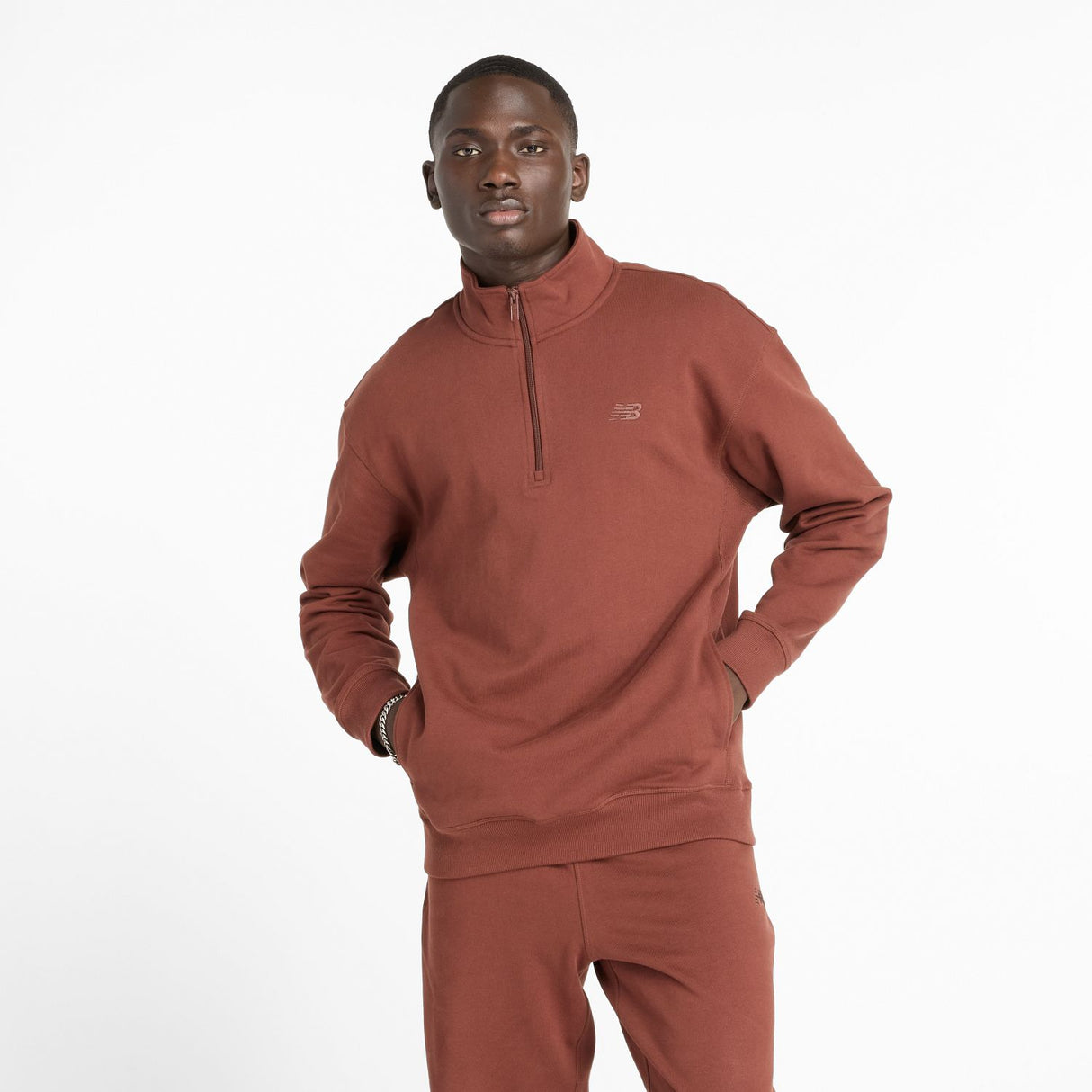 New Balance Men's Athletics Fleece 1/2 Zip-3