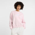 New Balance Women's Sport Essentials Fleece Logo Crew-1